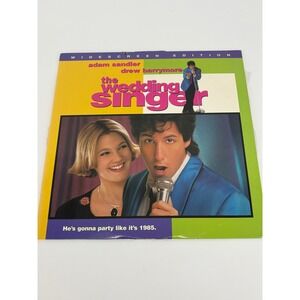 New Line Home Video The Wedding Singer LaserDisc Movie Widescreen Adam Sandler
